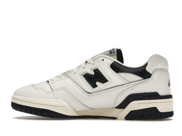 Zapatillas deportivas New Balance 550 Aime Leon Dore blancas y azul marino BB550ALF para hombre - Imagen 5