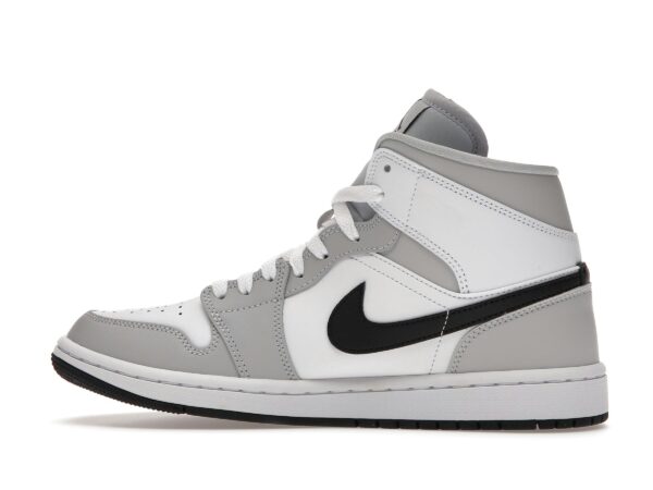 Jordan 1 Mid Gris Ahumado Claro (Mujer) – BQ6472-015 - Imagen 4