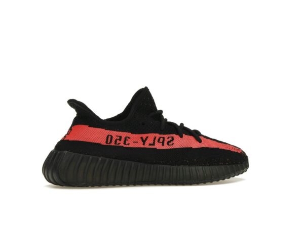 Zapatillas Adidas Yeezy Boost 350 V2 Core Black Red BY9612 - Imagen 6