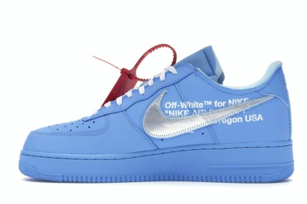 Nike Air Force 1 Low Off-White MCA Azul Universitario – CI1173-400 - Imagen 4