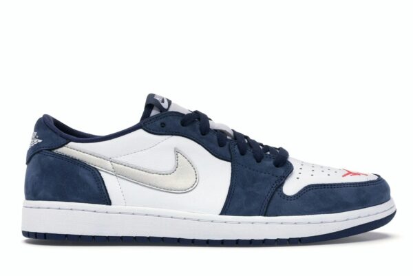 Jordan 1 Low SB Azul Marino Medianoche – CJ7891-400 - Imagen 1