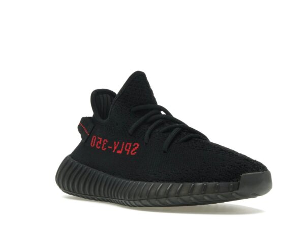 Zapatillas Adidas Yeezy Boost 350 V2 negras y rojas – CP9652 - Imagen 2
