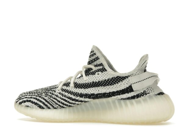 Zapatillas Adidas Yeezy Boost 350 V2 Zebra Blanco/Negro CP9654 - Imagen 5