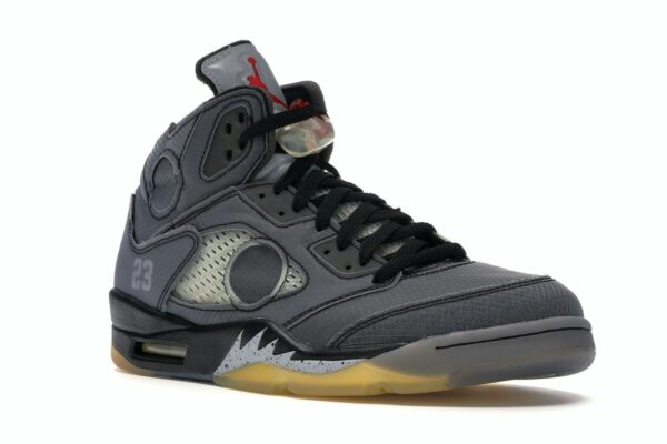 Jordan 5 Retro Off-White Muslin – CT8480-001 – Colaboración con Virgil Abloh - Imagen 2
