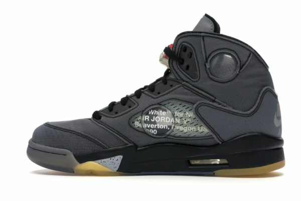 Jordan 5 Retro Off-White Muslin – CT8480-001 – Colaboración con Virgil Abloh - Imagen 4