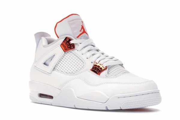 Jordan 4 Retro Naranja Metálico (CT8527-118) – Zapatillas deportivas para hombre - Imagen 2