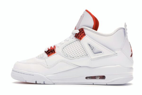 Jordan 4 Retro Naranja Metálico (CT8527-118) – Zapatillas deportivas para hombre - Imagen 4