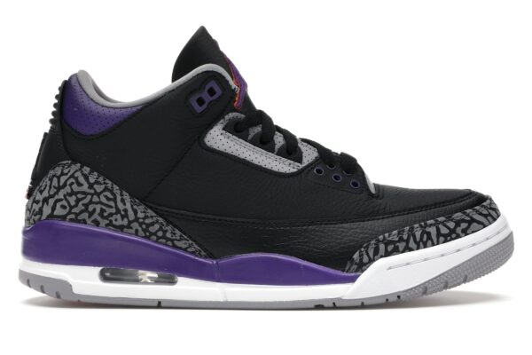 Air Jordan 3 Retro Negro Morado – CT8532-050 - Imagen 1