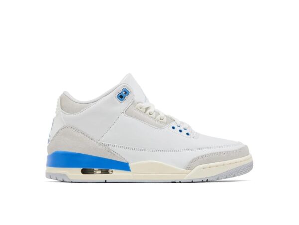 Pantalones cortos Air Jordan 3 Retro Lucky CT8532-101 Blanco/Azul Cumbre - Imagen 1