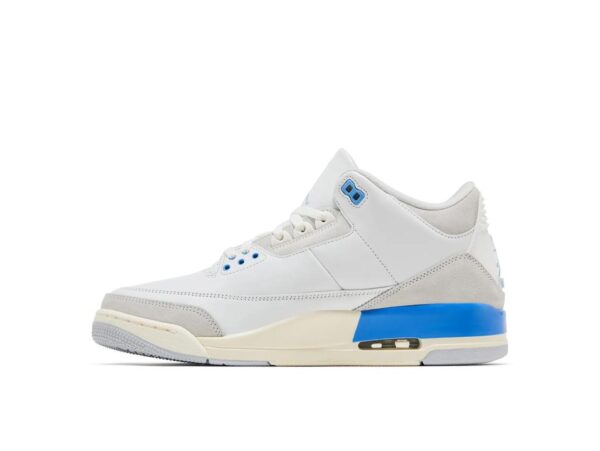 Pantalones cortos Air Jordan 3 Retro Lucky CT8532-101 Blanco/Azul Cumbre - Imagen 2
