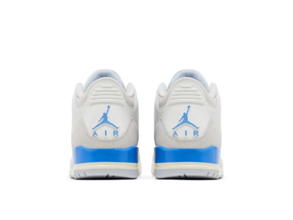 Pantalones cortos Air Jordan 3 Retro Lucky CT8532-101 Blanco/Azul Cumbre - Imagen 4