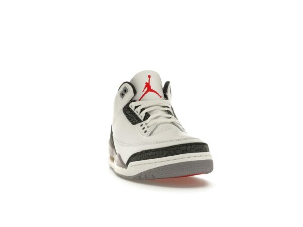 Air Jordan 3 Retro Gris Cemento CT8532-106 Blanco Cumbre Rojo Fuego - Imagen 2