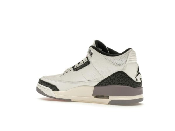 Air Jordan 3 Retro Gris Cemento CT8532-106 Blanco Cumbre Rojo Fuego - Imagen 4
