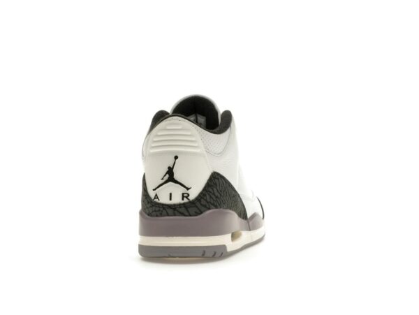 Air Jordan 3 Retro Gris Cemento CT8532-106 Blanco Cumbre Rojo Fuego - Imagen 5