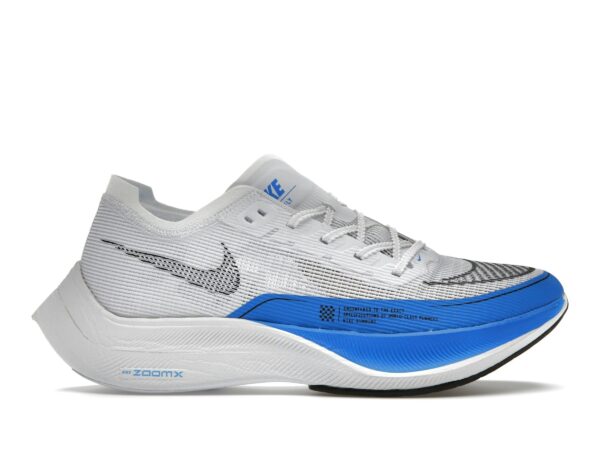 Nike ZoomX Vaporfly Next% 2 Blanco Azul Foto – CU4111-102 - Imagen 1