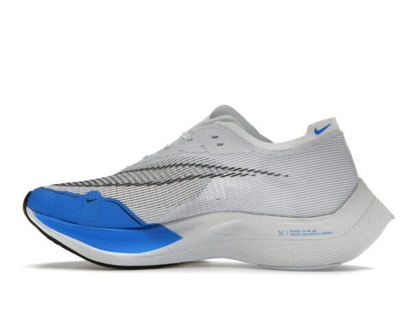 Nike ZoomX Vaporfly Next% 2 Blanco Azul Foto – CU4111-102 - Imagen 4