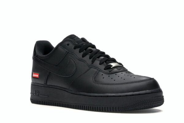 Nike Air Force 1 Low Supreme Negro – CU9225-001 - Imagen 2