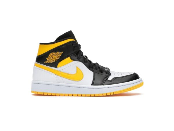 Zapatillas Air Jordan 1 Mid Laser Orange Black para mujer – CV5276-107 - Imagen 1