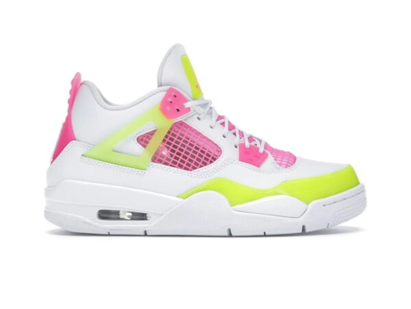 Air Jordan 4 Retro Blanco Rosa Limón (GS) CV7808-100 - Imagen 1