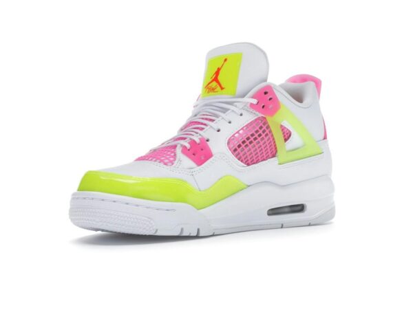Air Jordan 4 Retro Blanco Rosa Limón (GS) CV7808-100 - Imagen 3