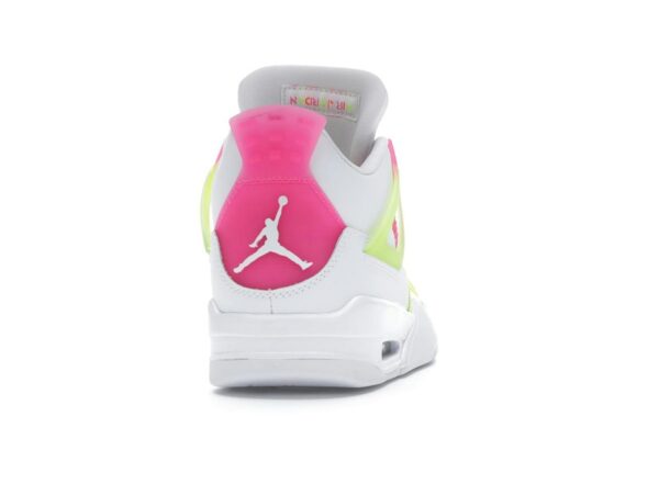 Air Jordan 4 Retro Blanco Rosa Limón (GS) CV7808-100 - Imagen 5