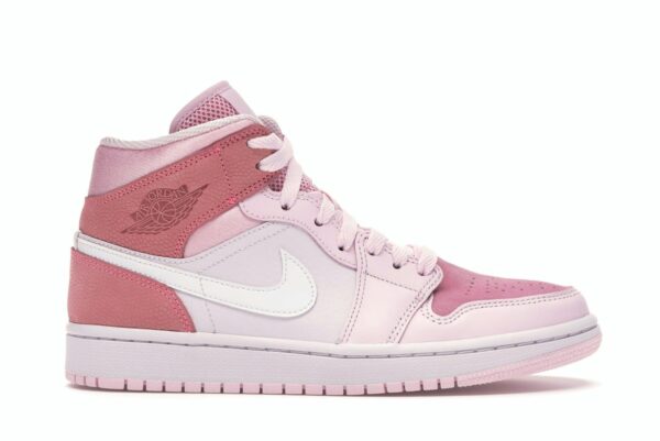 Jordan 1 Mid Rosa Digital (Mujer) – CW5379-600 - Imagen 1