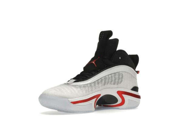 Air Jordan 36 Psychic Energy Clear Sole Blanco Negro CZ2650-100 - Imagen 3