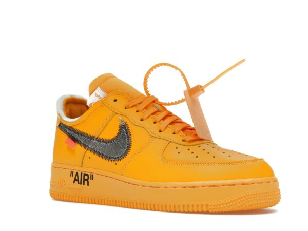 Nike Air Force 1 Low Off-White ICA Oro Universitario – DD1876-700 - Imagen 2