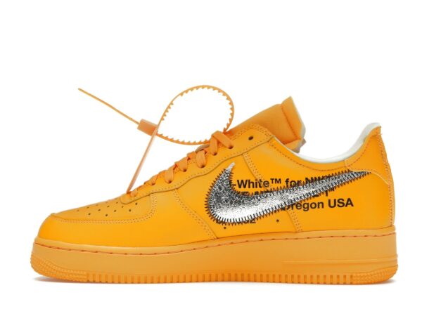 Nike Air Force 1 Low Off-White ICA Oro Universitario – DD1876-700 - Imagen 4