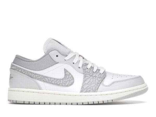 Air Jordan 1 Low PRM Gris Humo Elefante – DH4269-100 - Imagen 1