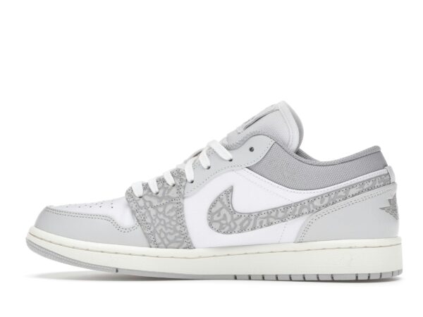 Air Jordan 1 Low PRM Gris Humo Elefante – DH4269-100 - Imagen 4