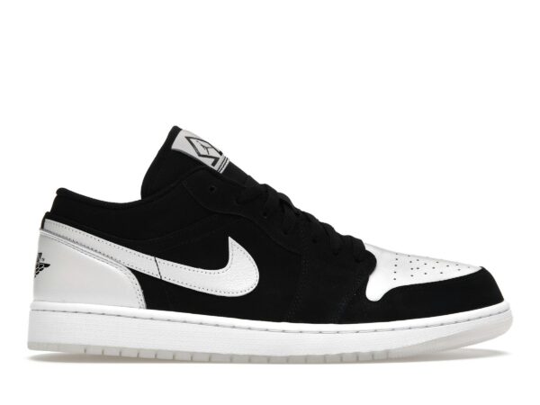 Pantalones cortos Jordan 1 Low Diamond en negro/multicolor/blanco – DH6931-001 - Imagen 1