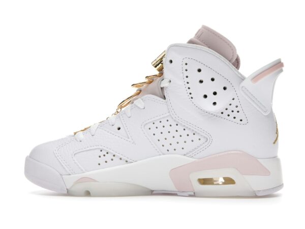 Air Jordan 6 Retro Gold Hoops (Mujer) – DH9696-100 - Imagen 4