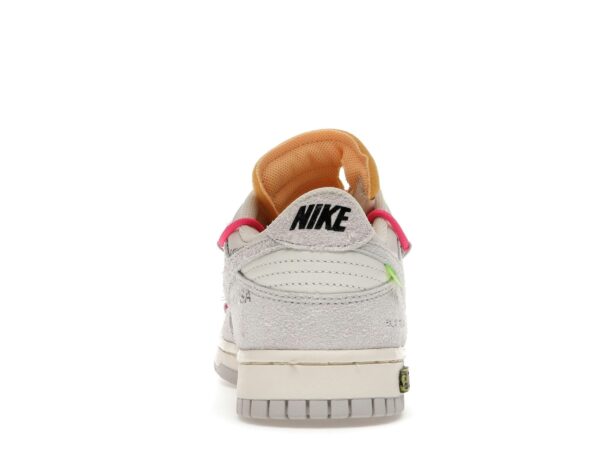 Nike Dunk Low Off-White Lote 17 – DJ0950-117 - Imagen 5