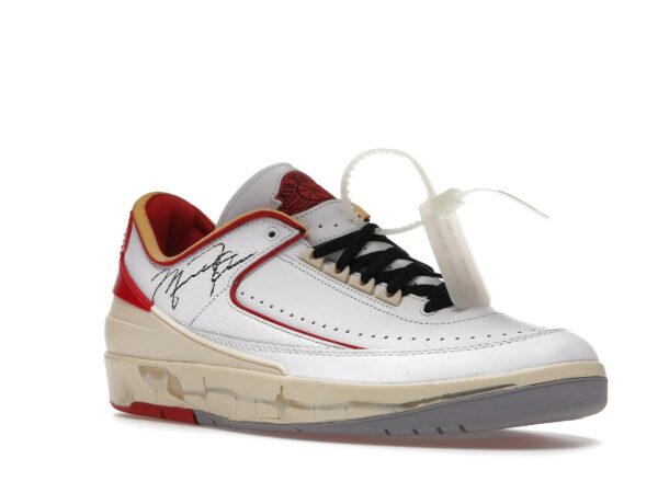 Air Jordan 2 Retro Low SP Off-White Blanco Rojo – DJ4375-106 - Imagen 2