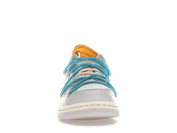 Nike Dunk Low Off-White Lote 2 – DM1602-115 – Vela/Gris neutro-Azul furia - Imagen 3