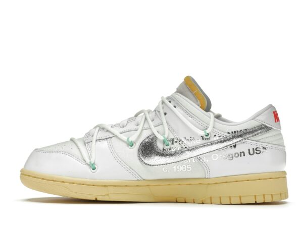 Nike Dunk Low Off-White Lote 1 – DM1602-127 - Imagen 4