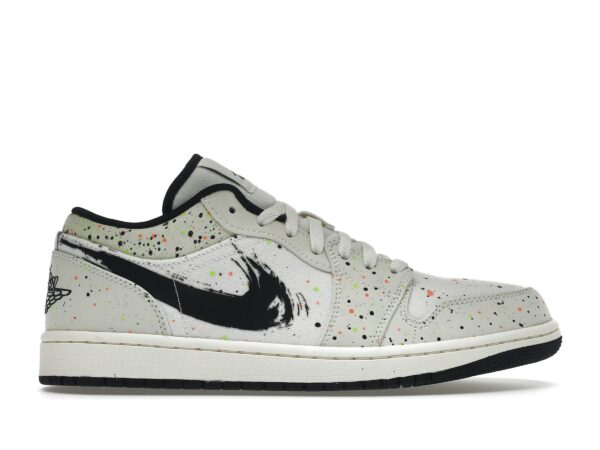 Air Jordan 1 Low Brushstroke – DM3528-100 - Imagen 1