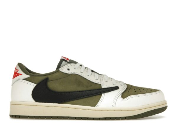 Jordan 1 Retro Low OG SP Travis Scott Oliva medio – DM7866-200 - Imagen 1