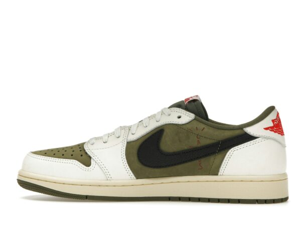 Jordan 1 Retro Low OG SP Travis Scott Oliva medio – DM7866-200 - Imagen 4