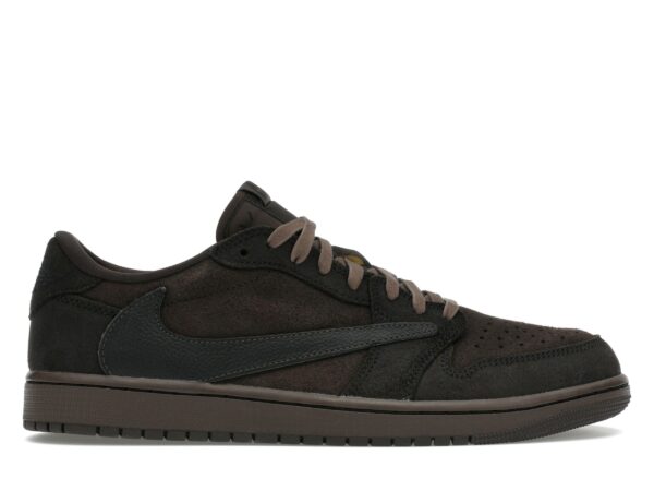 Air Jordan 1 Retro Low OG SP Travis Scott Terciopelo Marrón – DM7866-202 - Imagen 1