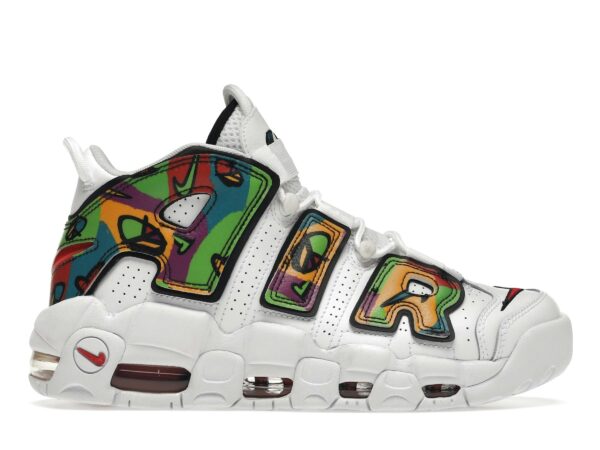 Nike Air More Uptempo Paz, Amor, Swoosh – DM8150-100 - Imagen 1