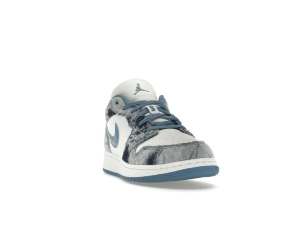 Zapatillas Air Jordan 1 Low Washed Denim GS Azul Blanco DM8947-100 - Imagen 2