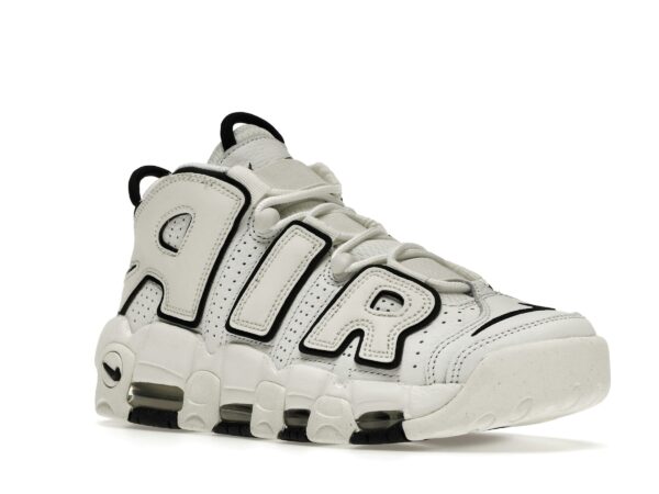 Nike Air More Uptempo Summit White Black Sail (Mujer) – DO6718-100 - Imagen 2