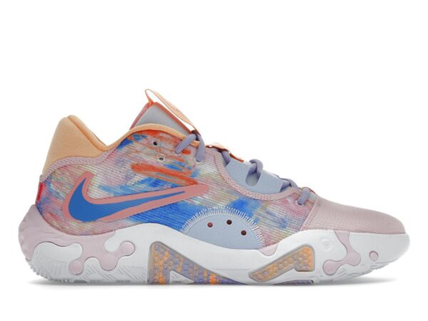 Zapatillas de baloncesto Nike PG 6 con Swoosh pintado DO9823-100 para hombre - Imagen 1
