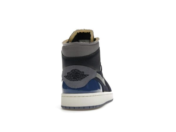 Air Jordan 1 Mid SE Craft Obsidian French Blue Ashen Slate White – DR8868-400 - Imagen 5