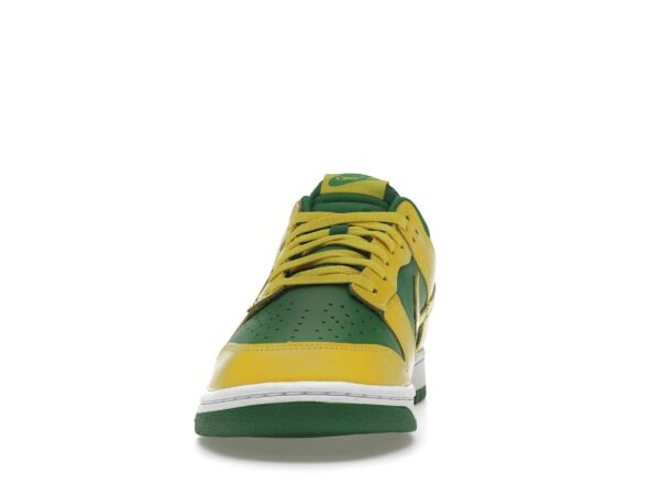 Zapatillas Nike Dunk Low Retro Reverse Brazil – Verde manzana/Amarillo Strike – DV0833-300 - Imagen 3