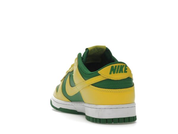 Zapatillas Nike Dunk Low Retro Reverse Brazil – Verde manzana/Amarillo Strike – DV0833-300 - Imagen 6