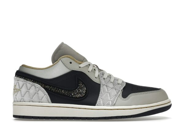 Air Jordan 1 Low con Swoosh de cuentas – DV1762-001 - Imagen 1
