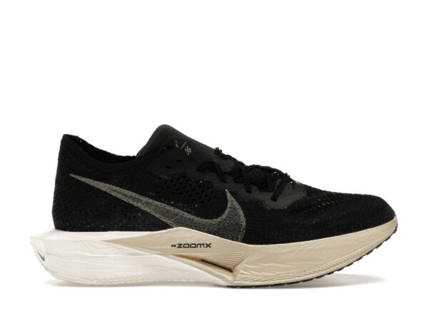 Nike ZoomX Vaporfly 3 Negro Metalizado Dorado Granulado – DV4129-001 - Imagen 1